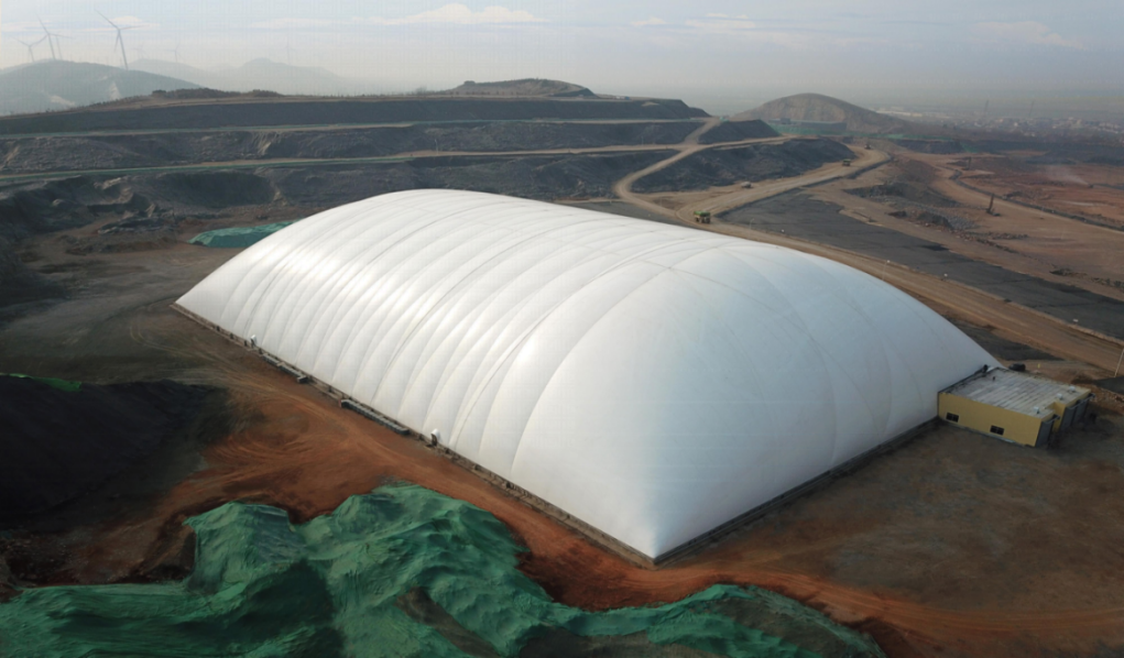 气膜结构煤棚